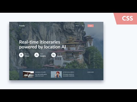CSS Project for Beginners: Modern Website Design Tutorial