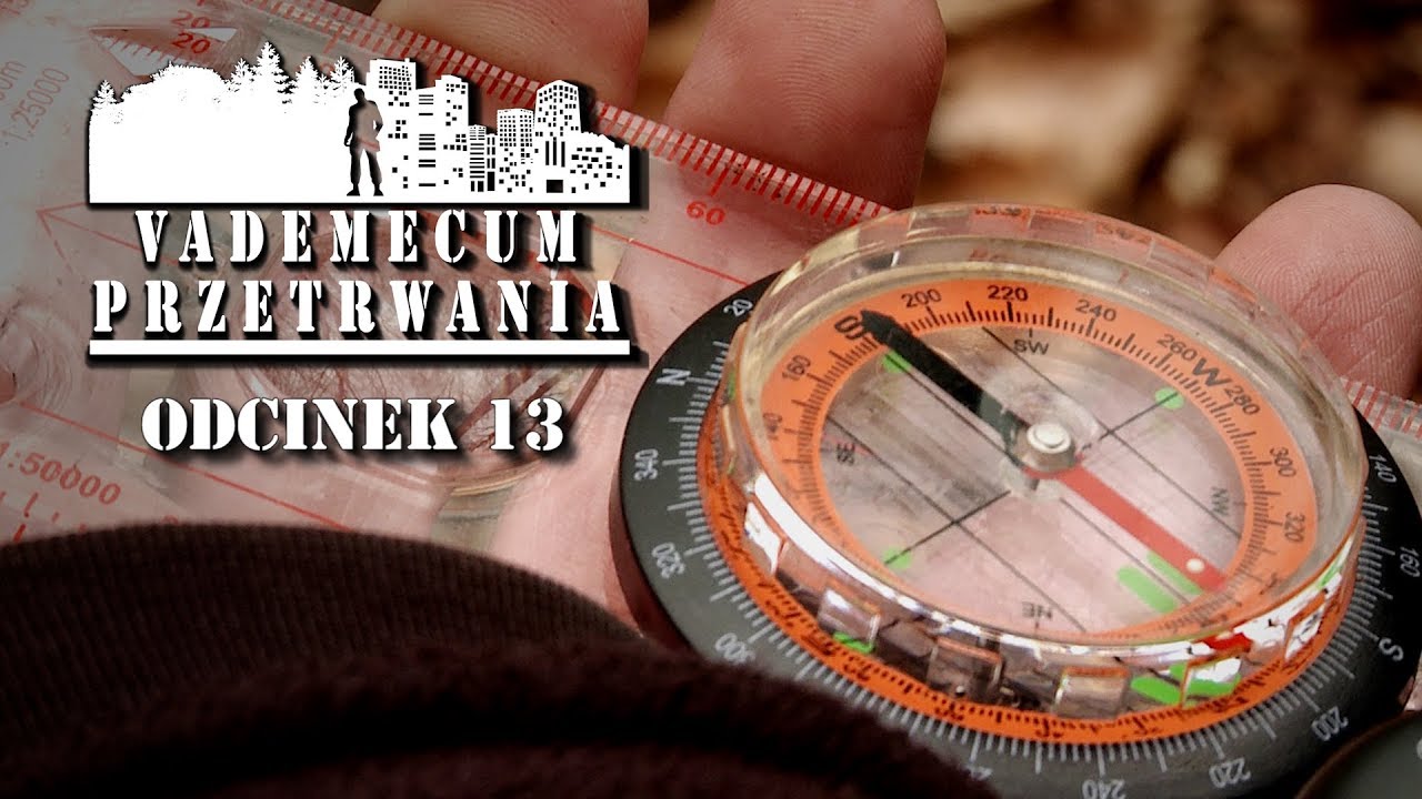 Szlaki w lesie i słupki graniczne / kompas, busola / odwodnienie 🌲🏕🧭