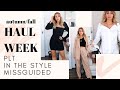 IN THE STYLE, PLT, MISSGUIDED HAUL - autumn/fall haul week