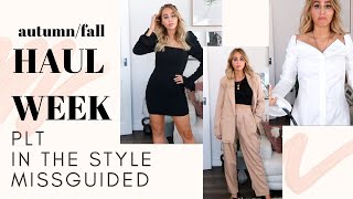 IN THE STYLE, PLT, MISSGUIDED HAUL - autumn/fall haul week screenshot 2