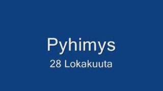 Miniatura de vídeo de "Pyhimys - 28. Lokakuuta"