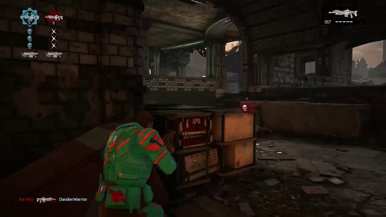 Gears of War 4 lucky Markza Mk1 kill