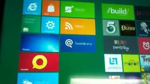 Windows 8 on a Touchscreen TV (Test)