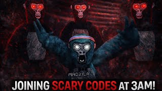 I Joined Scary Codes At 3am.. Gorilla tag