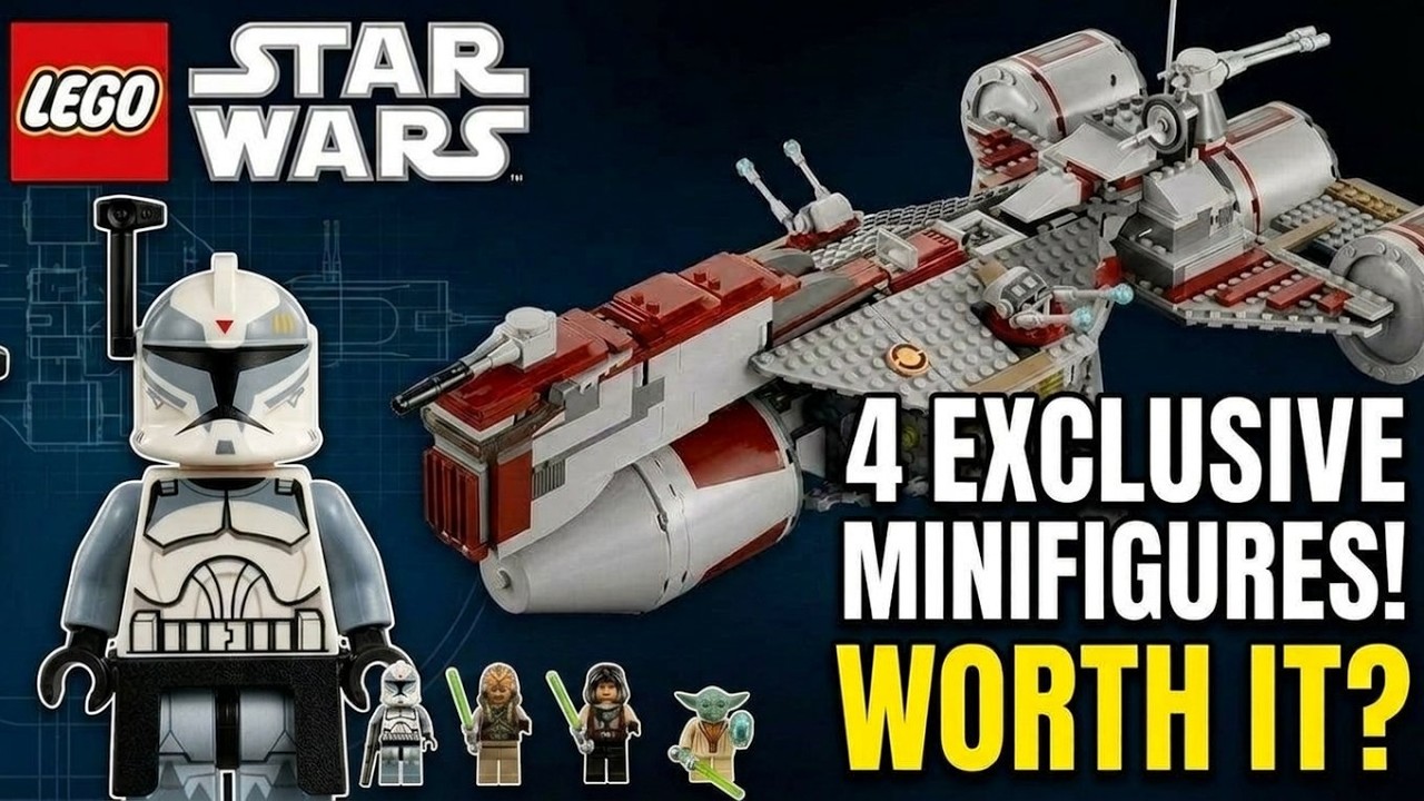LEGO Star Wars Republic Frigate 7964 - Review - YouTube