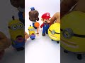 Unboxing Super Mario Bros and Helicopter Minions and friends toy ASMR Video #minions #mario