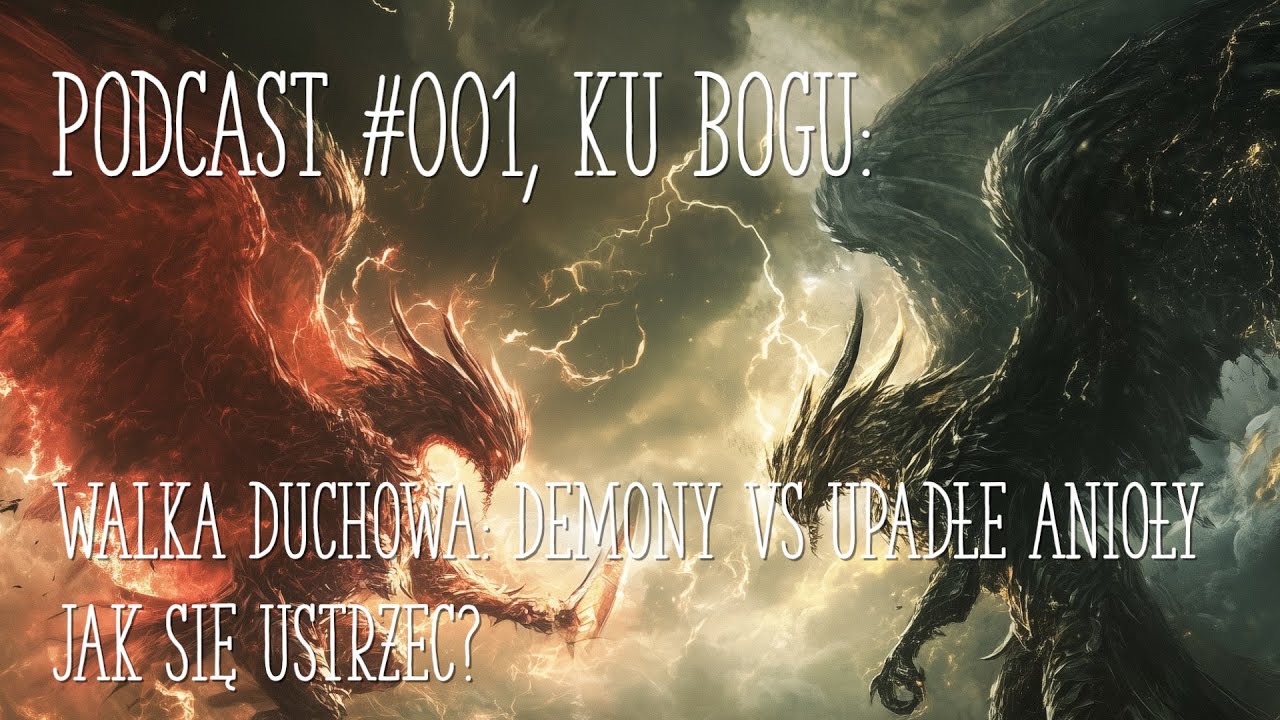 Walka duchowa: Demony vs upadłe anioły. Jak się ustrzec? #Podcast 001