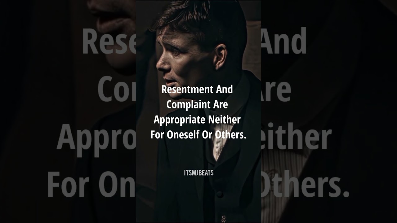 Resentment And|Peaky blinders🔥|Thomas Shelby|Status|Quotes|