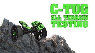 C-TUG All Terrain Kayak Cart Testing