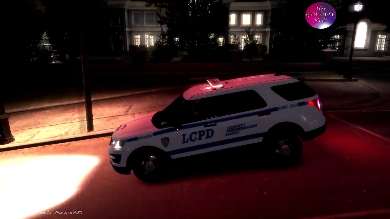GTA IV - Ford Explorer Police LCPD 2016 (ELS) - YouTube