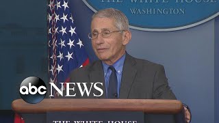 Fauci tries to clarify his answer to a 'hypothetical question' about 'saved lives'