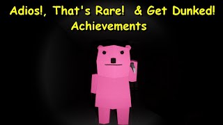 Adios, Thats Rare & Get Dunked Achievements In Strange Terror From Beyond The Stars V1.6.1
