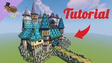 Minecraft Medieval Fantasy Castle Tutorial