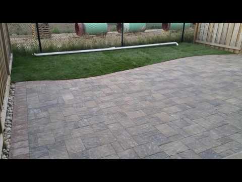 Backyard interlocking design ideas