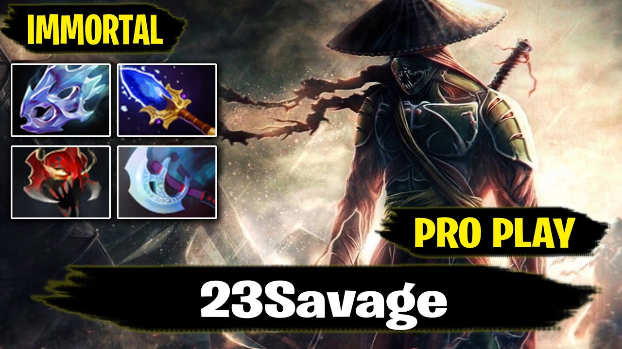 Juggernaut 7.27d Pro Gameplay by 23Savage IMMORTAL Rank Dota 2