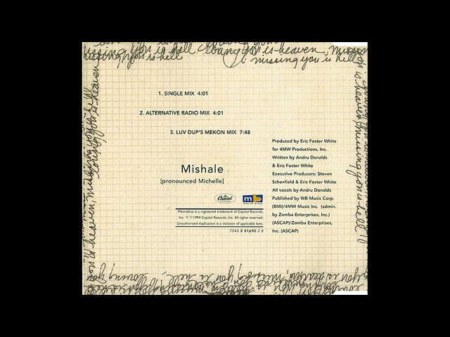 Andru Donalds - Mishale (Single Mix)