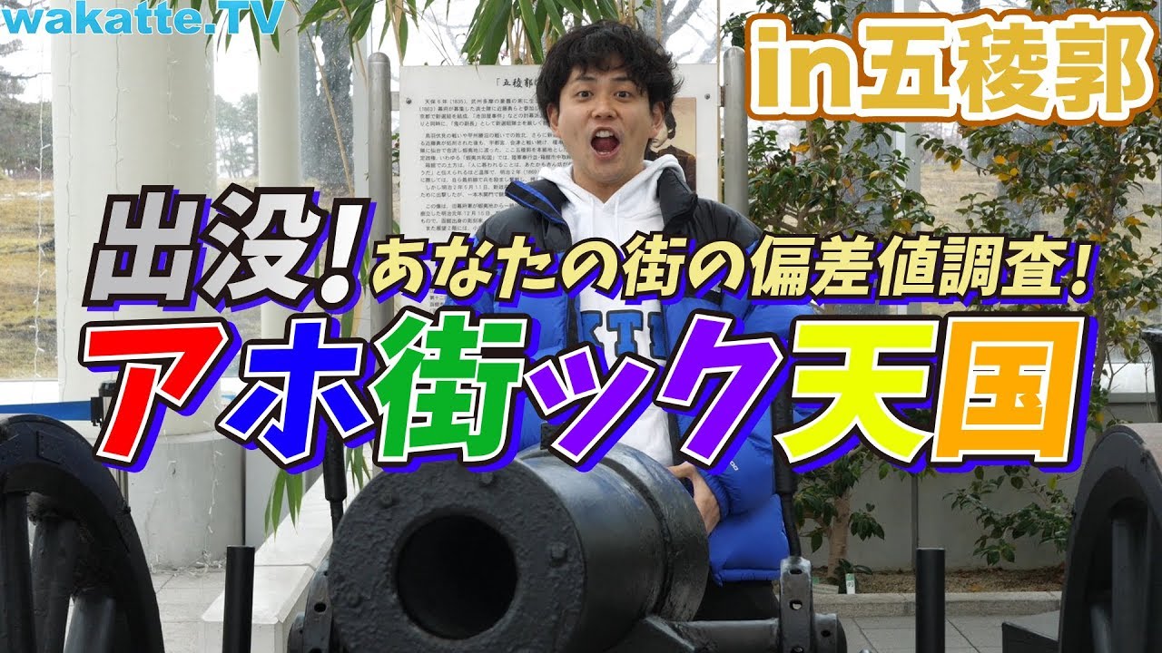 【天地明察】五稜郭でアホ街ック天国!!【wakatte.TV】#331