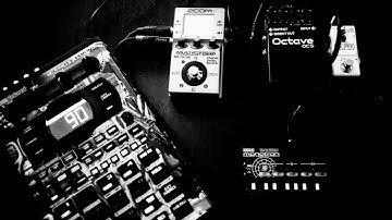 I.O.M. | MONOTRON DELAY NOISE JAM | BOSS OC-5 | ZOOM MS-70CDR | DONNER MINI LOOPER | SP404 MKII