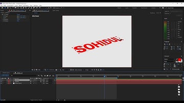 Creative Text Animation in After Effects cc pro | СС Smear