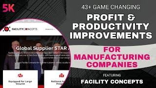 AI Strategies to Boost Profit & Productivity for Manufacturing Companies | Ft. Facility Concepts