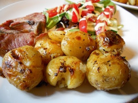 Crispy Garlic New Potatoes Uten Free-11-08-2015