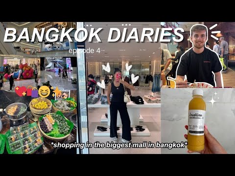 BANGKOK DIARIES EP.4 | shopping in the biggest mall in bangkok