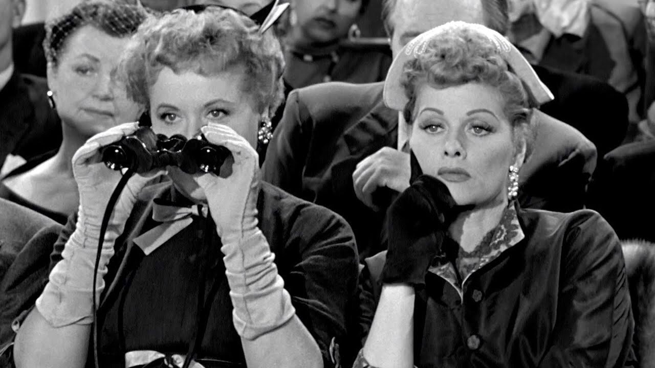 Lucy and Ethel Feud at the Theater!