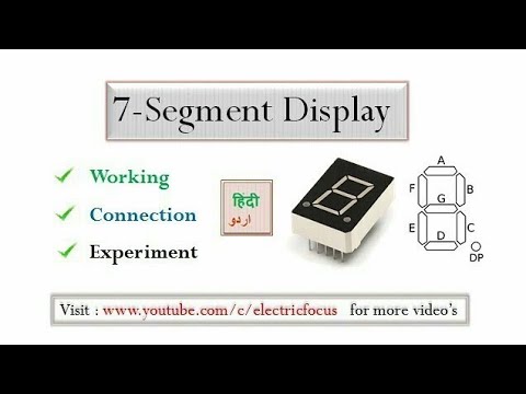 7 segment display , How to identify Common Anode and Common Cathode ...