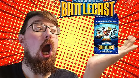 Opening A 5 YEAR OLD Skylanders Battlecast Battle Pack