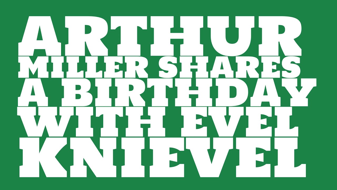 Who does Arthur Miller share a birthday with?
