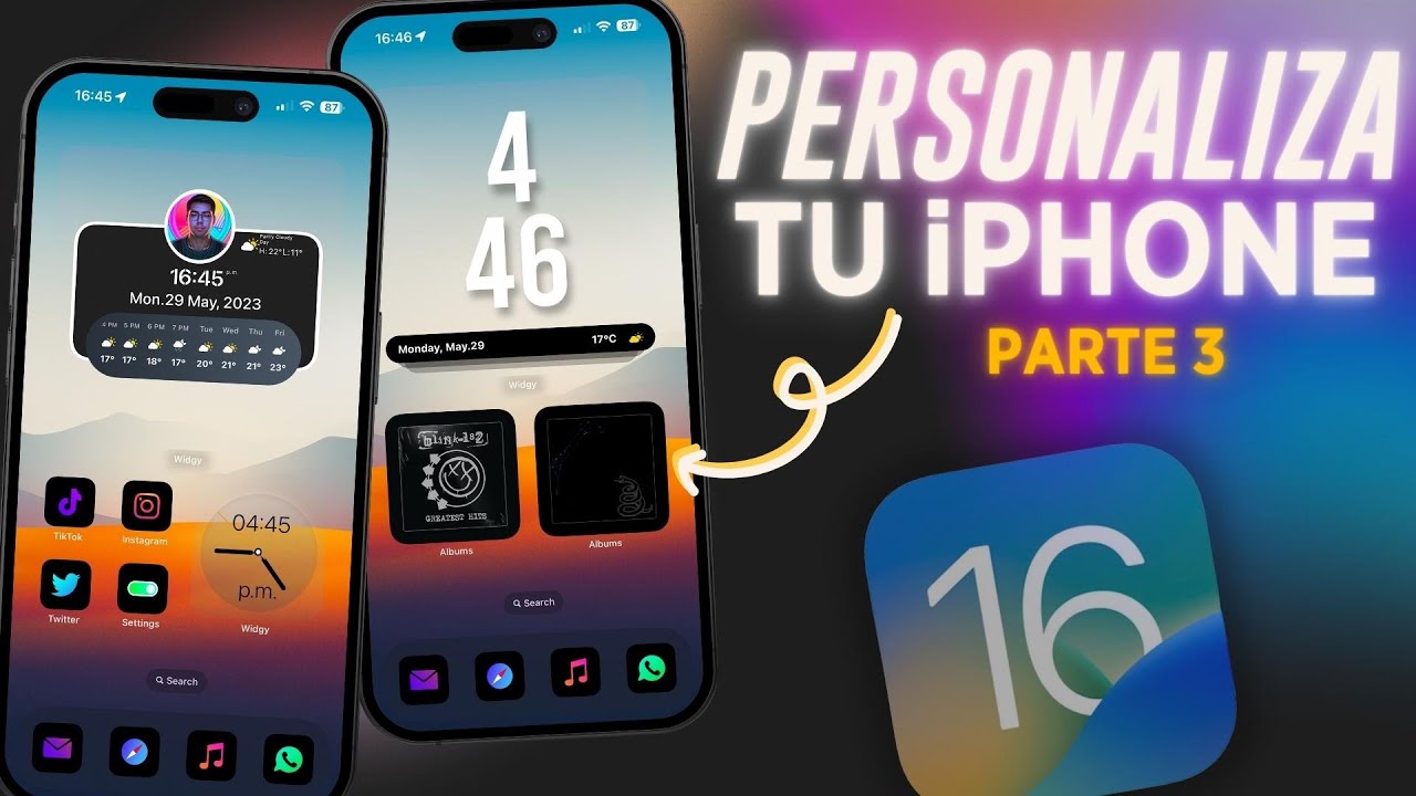 Así Puedes Personalizar tu iPhone a Otro Nivel 📱🤩 - YouTube