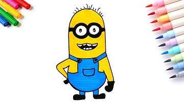 How to Draw a Minion | Minion Drawing | Draw Dots