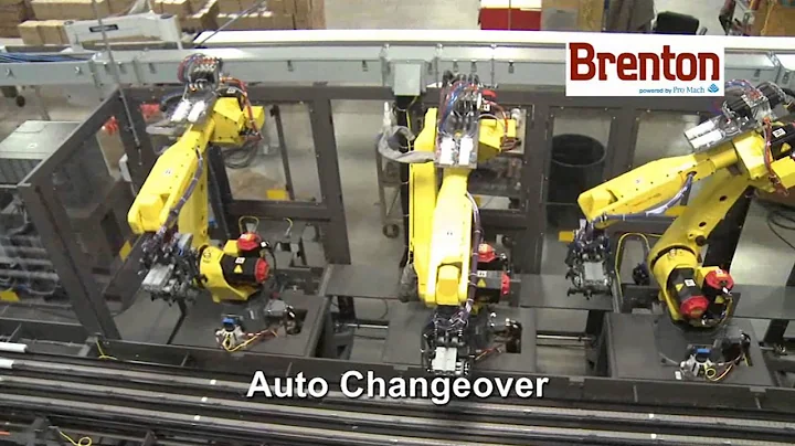 Robotic Wrap-Around Case Packing System - Brenton Engineering