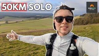 Winter Wanderlust 50km Race Route | A Solo Winter Long Run (Embrace Ultra)
