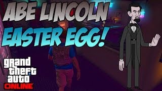 GTA 5 - Abe Lincoln Easter Egg! (Secret Massive $5 Bill)
