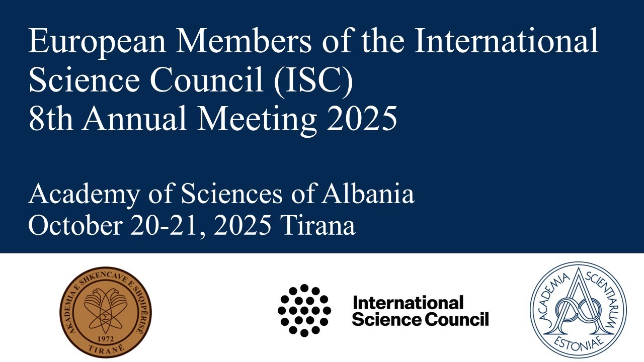 2ND DAY. ISC Europe Annual MeetingTirana, Albania. October 20-21, 2025