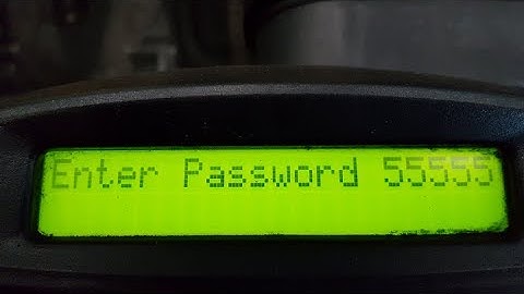 How To - Access The Display Functions Hyster Fortens Serie - Forklift