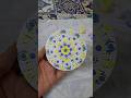 Dot Mandala Art🎨|#dotmandalapainting#dotpaintings#mandalaart#shorts#trending#youtubeshorts