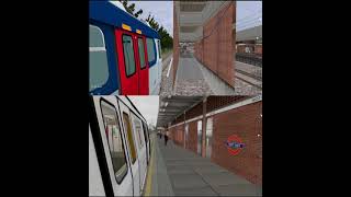 [Openbve] SP1900 VS M train racing between Stratford to West Ham station
