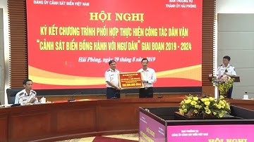 Công tác dân vận "Cảnh sát biển đồng hành với ngư dân" giai đoạn 2019 - 2024