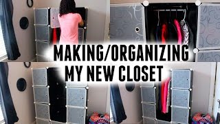 MAKING/ORGANIZING MY NEW CLOSET! This video is sponsored by Lifewit Link to the closet: https://bit.ly/2hyaza9 DISCOUNT 