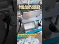 Basil Sauce Sachets Packing Machine #saucefillingmachine #basil #packagingmachine #shorts #factory