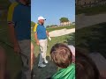 Shane Lowry gets angry and calls for silence before hitting a shot at the Ryder Cup in Rome
