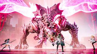 Arknights Endfield 12  Final Boss Fight endmin Vs Nefarith Dragon Form