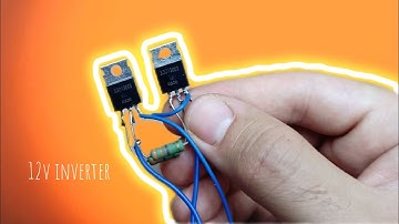 how to make simple 12v inverter-13003 transistor