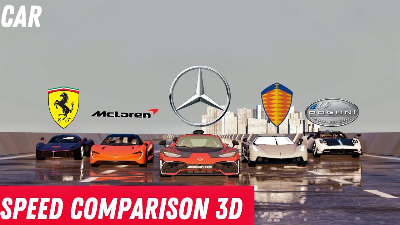 Fastest Car From Every Major Car Brand – Ranked by Speed! - YouTube