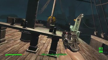 Fallout 4: What happens if you board the USS Constitution while it is flying??