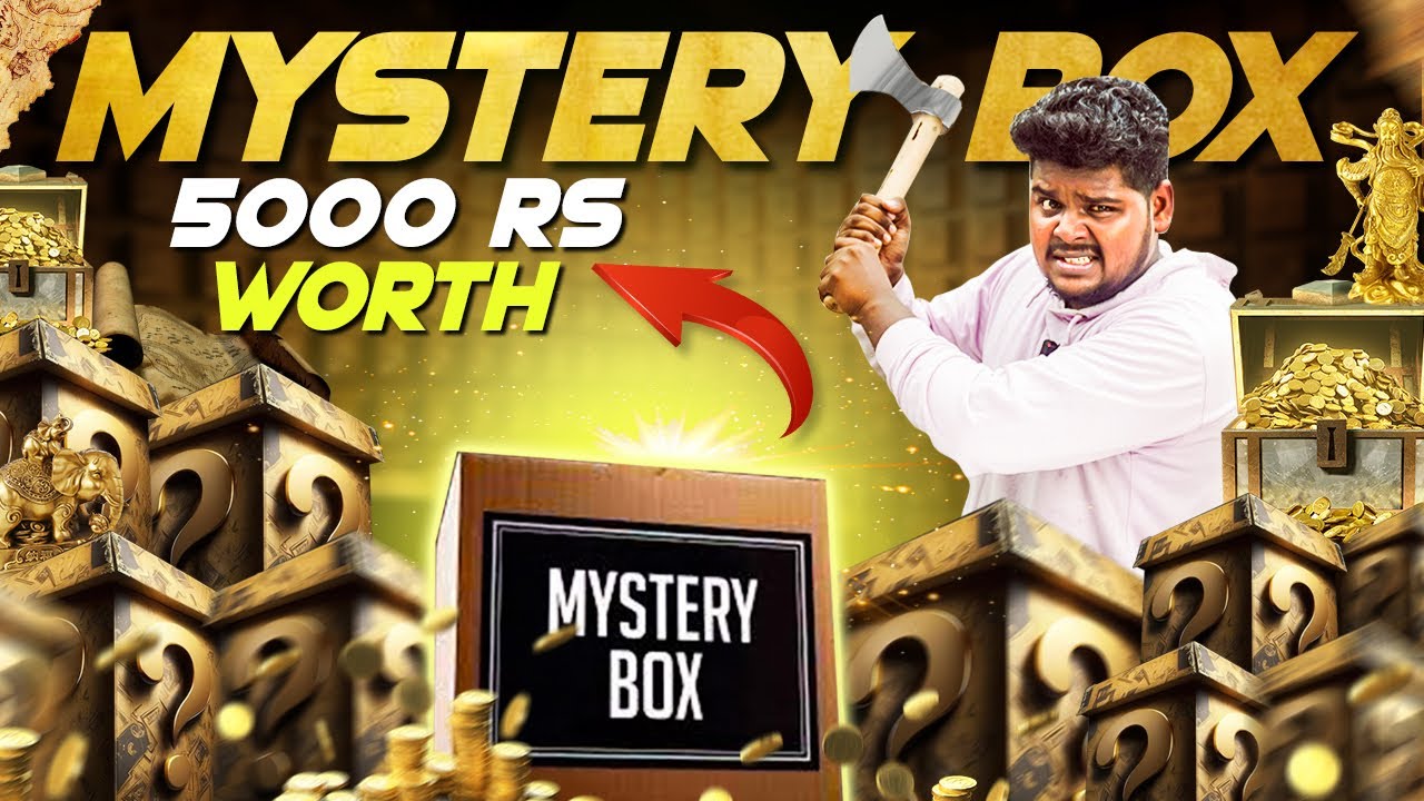 We ordered 5000₹worth Crazy Mystery Box 📦 😱😱இதை கொஞ்சம் கூட எதிர்பார்க்கல 