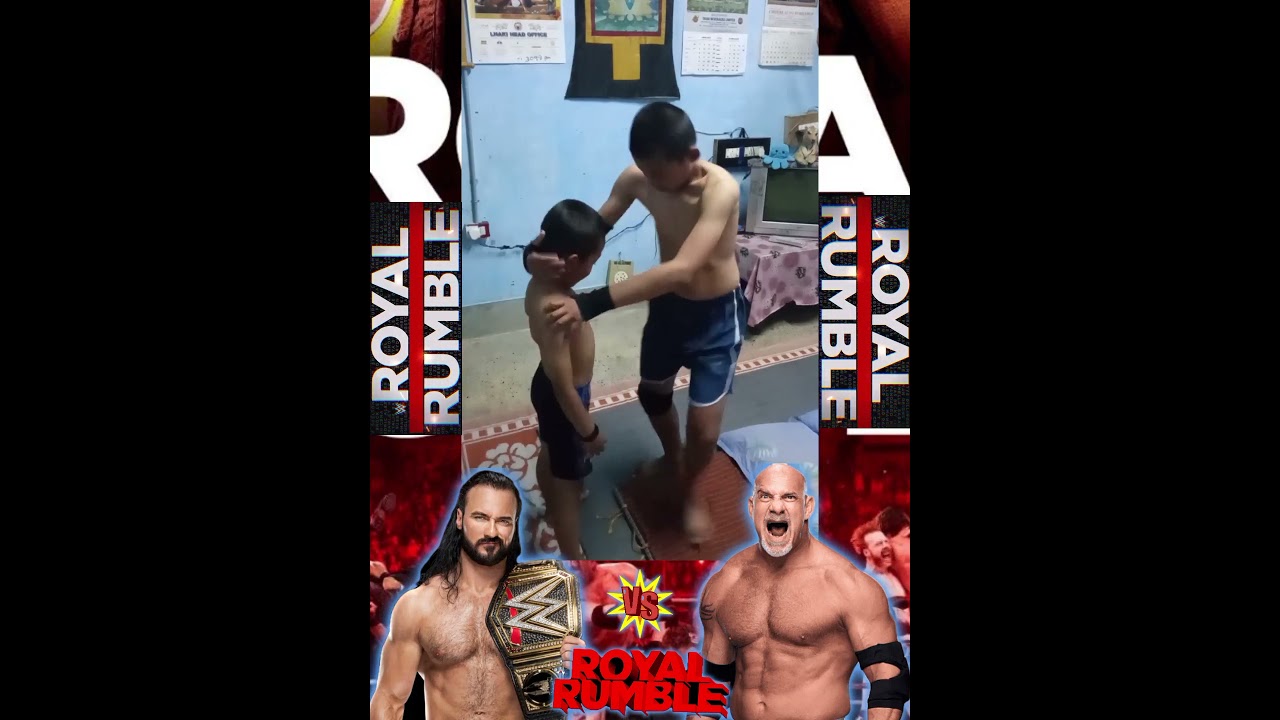 Drew McIntyre vs Goldberg Royal Rumble 2021 | Wrestling Fan Made. 