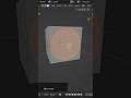 How To Create A Face Circle ⭕ In Blender #tagblender #blender #blender3d